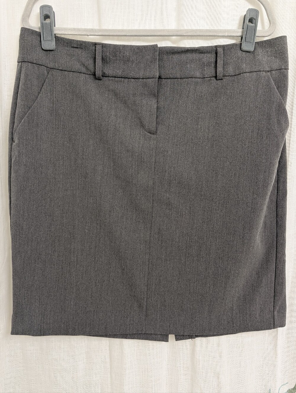 Old Navy Gray Pencil Skirt Size 14 Career Office